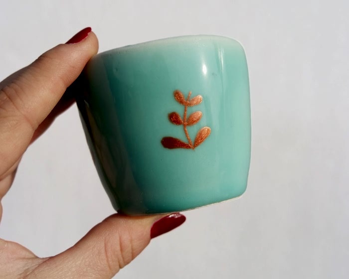 Bakır Yaldız Sır Üstü Boya (200°C) - 10 gr