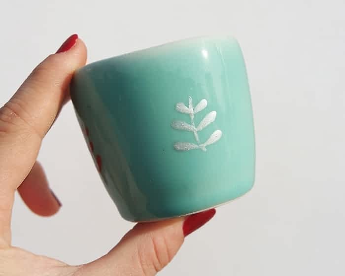 Beyaz Yaldız Sır Üstü Boya (200°C) - 10 gr