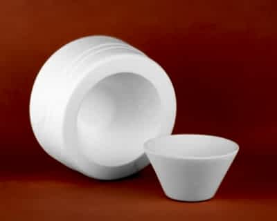  - Büyük Boy Konik Kase Döküm Kalıbı 17x10,5 cm