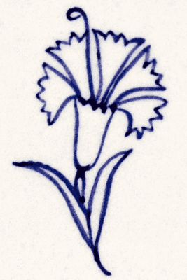  - U-222 Kontür Zem Mavi Çini Boyası