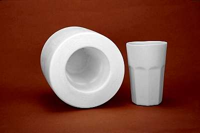  - Büyük Boy Dilimli Bardak Döküm Kalıbı 8,5x12 cm