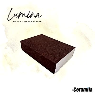 Ceramila - Lumina 3063 Zımpara 60 Kum Takoz Sünger 