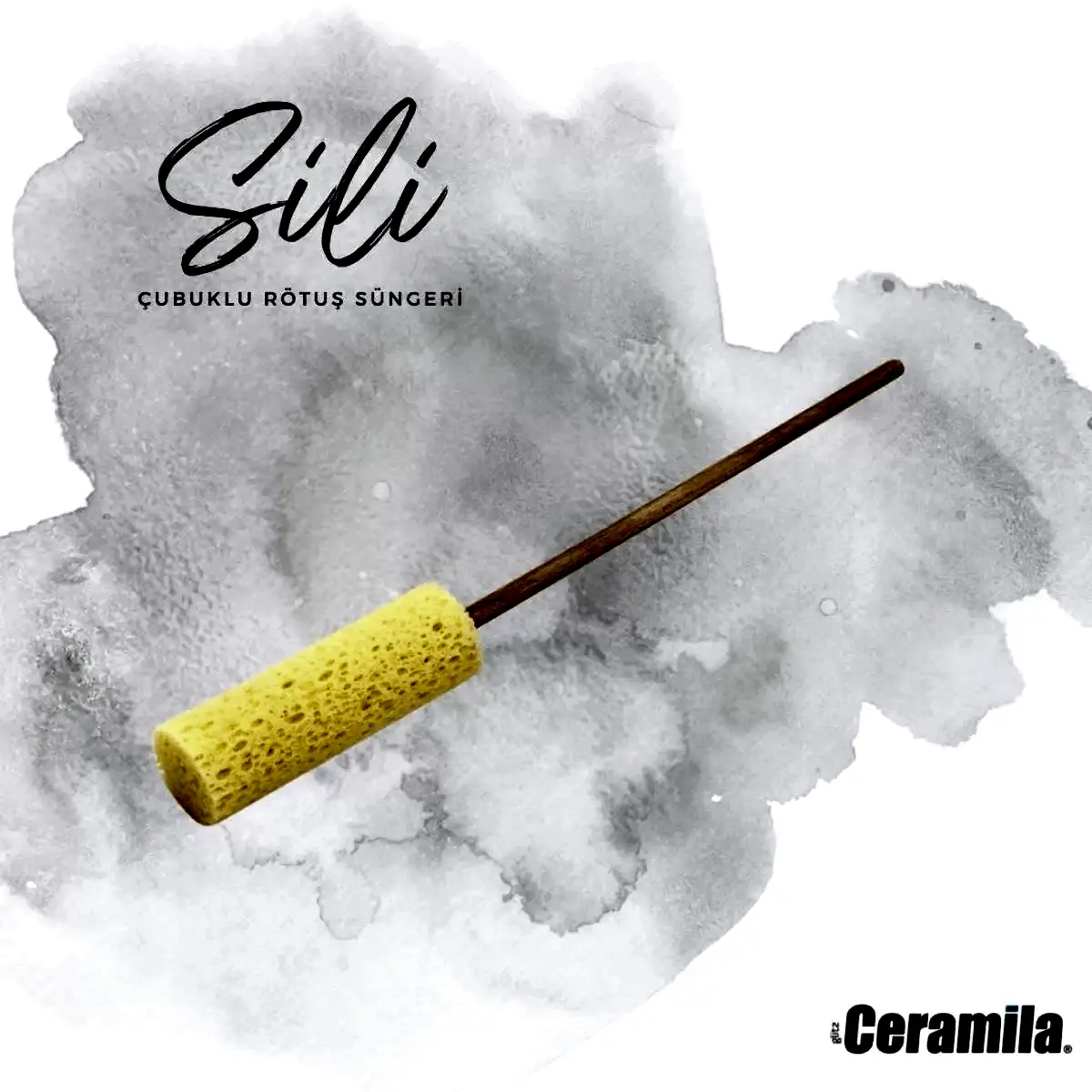 Ceramila - Sili 3024 Çubuklu Rötuş Süngeri 30x90 mm