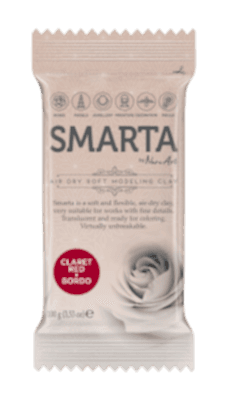 Smarta™ - Smarta™ Modelleme Hamuru 100gr - Bordo