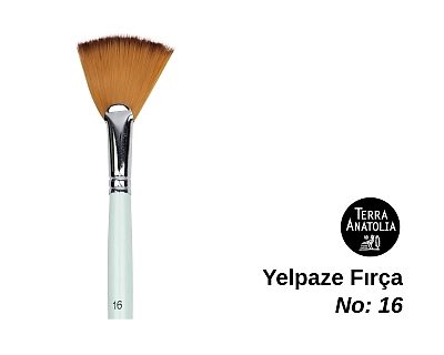 Terra Anatolia - Terra Anatolia - Yelpaze Fırça No: 16