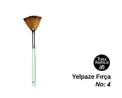 Terra Anatolia - Terra Anatolia - Yelpaze Fırça No: 4